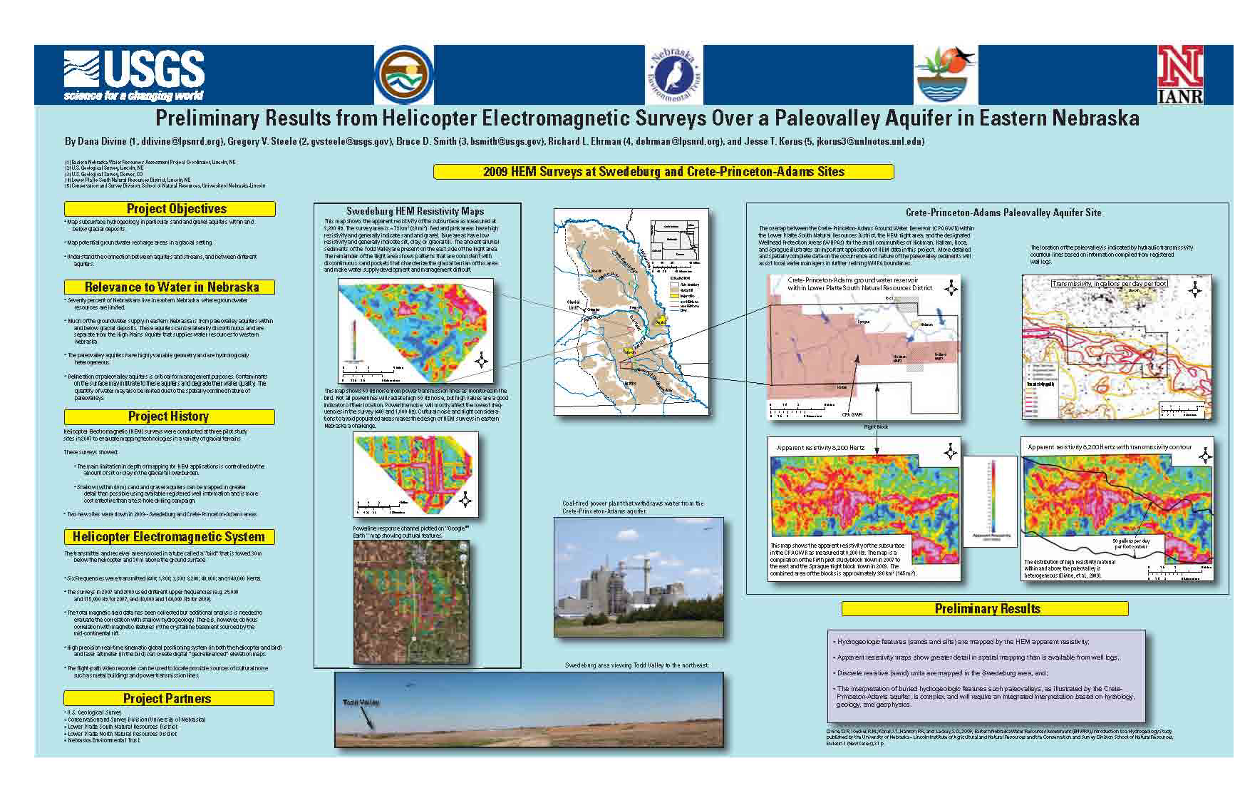 image of 2009 GSA poster with preliminary HEM results